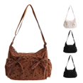 thumbnail image 1 of Stylish Bow Detail Shoulder For Large Capacity Tote Crossbody Purse Casual Daypack Versatile Handbag, 1 of 5