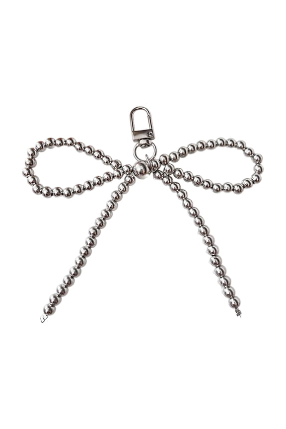 Stylish Bowknot Bag Charm Unique Keyring Fashionable Bag Accessories Bowknot Bag Pendant Gift for Fashionable Individual