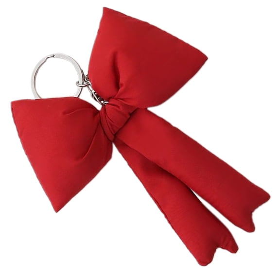 Stylish Bowknot Keychain Accessory Fun and Vibrant Bag Pendant Charm Creative Bowknot Pendant Keychain Bag Decorations