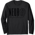 thumbnail image 1 of Stylish Brain Graphic Long Sleeve T-Shirt for Neuro Nurses and Techs, 1 of 3