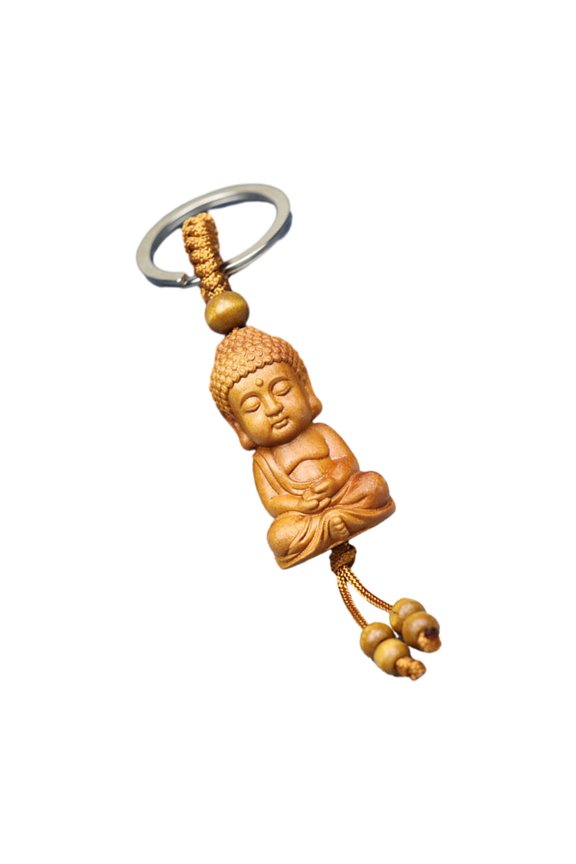 Stylish Buddhas Keychain Pendants Unique and Meaningful Designs Portrays Positive Energys Practical Keychain