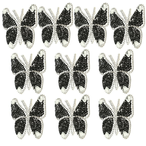 Stylish Butterfly Hotfix Rhinestone Applique for Clothes