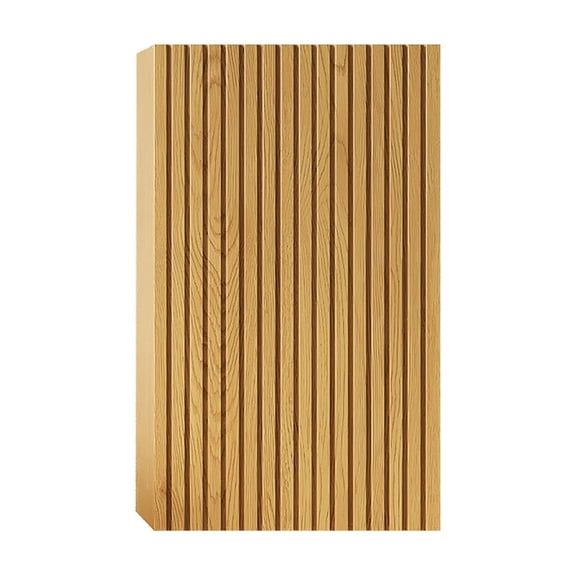 Stylish Cabinet with 3D Groove Panels - Elevates the Look of Any Room