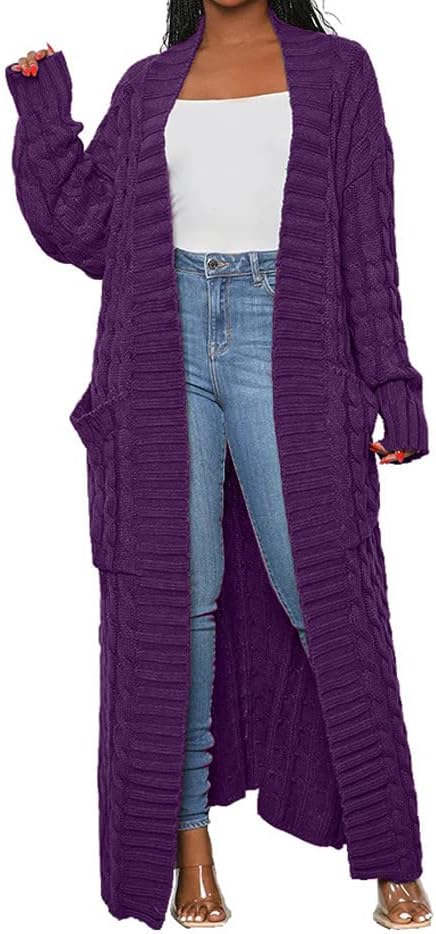 Floor length cardigans deals