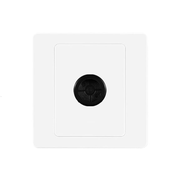 Stylish Cable Management Cover Plate Modern Decorative Panel with Wire Concealer Stylish Outlet Cover for 86 Type Socket