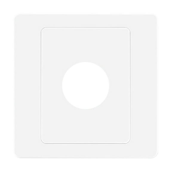 Stylish Cable Management Cover Plate Modern Decorative Panel with Wire Concealer Stylish Outlet Cover for 86 Type Socket