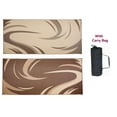 thumbnail image 1 of Stylish Camping 8' x 18' RV Patio Garden Modern Graphic Mat - BRN/TAN, 1 of 2