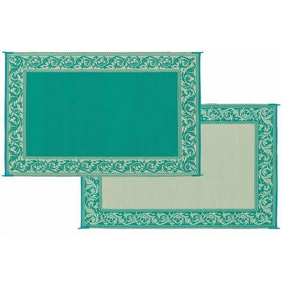 Stylish Camping Reversible Classical Patio Mat