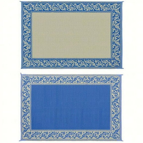 Stylish Camping Reversible Classical Patio Mat