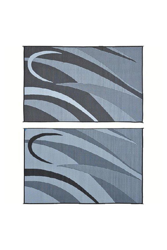 Stylish Camping Reversible Graphic Patio Mat