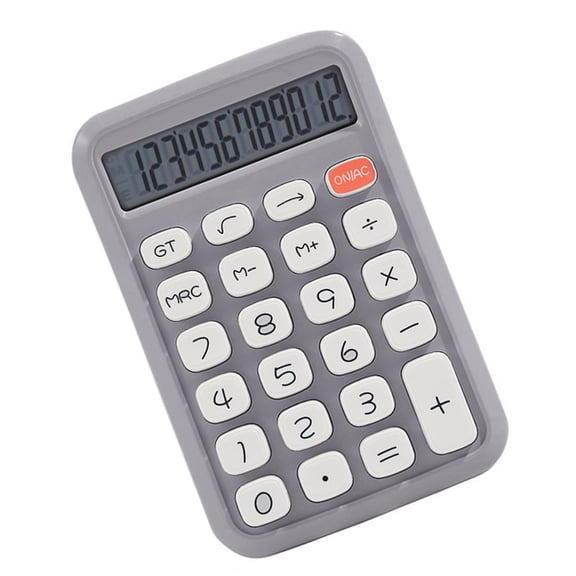 Stylish Candy Calculator With 12Digit Display, Comfortable Round Keypad Calculator for , Women, and Ladies