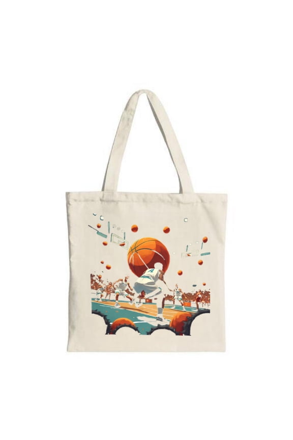Stylish Cream Tote Bag with ' Bolier ' in Cursive & Cocktail Glass Graphic - Perfect for Parties Travel & Shopping