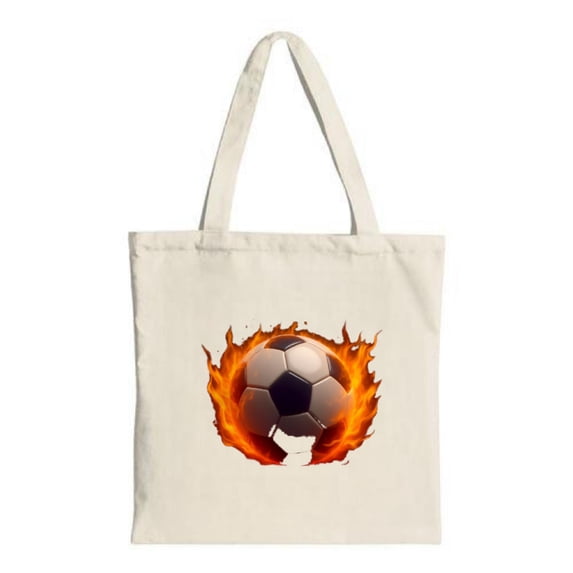 Stylish Canvas Tote Bag with Vibrant Orange and Pink Splash Design - Perfect for Shopping Travel and Parties