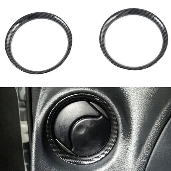 Stylish Carbon Fiber Vent Cover For Nissan Navara 2015 2021 Easy To Install