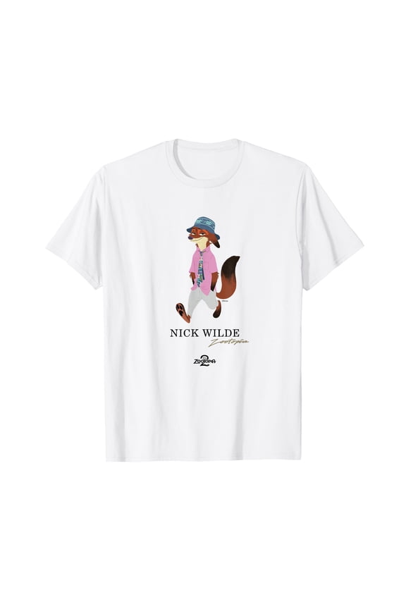 Stylish Cartoon Fox Graphic T-Shirt for Trendy Casual Wear