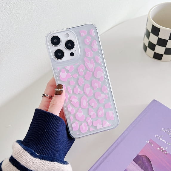 Stylish Case for Apple iPhone 16 Pro, Slim Fit Soft TPU Bumper Rugged Shockproof Anti-Scratch Luxury Anti-Slip Phone Case Cover for iPhone 16 Pro, Pink