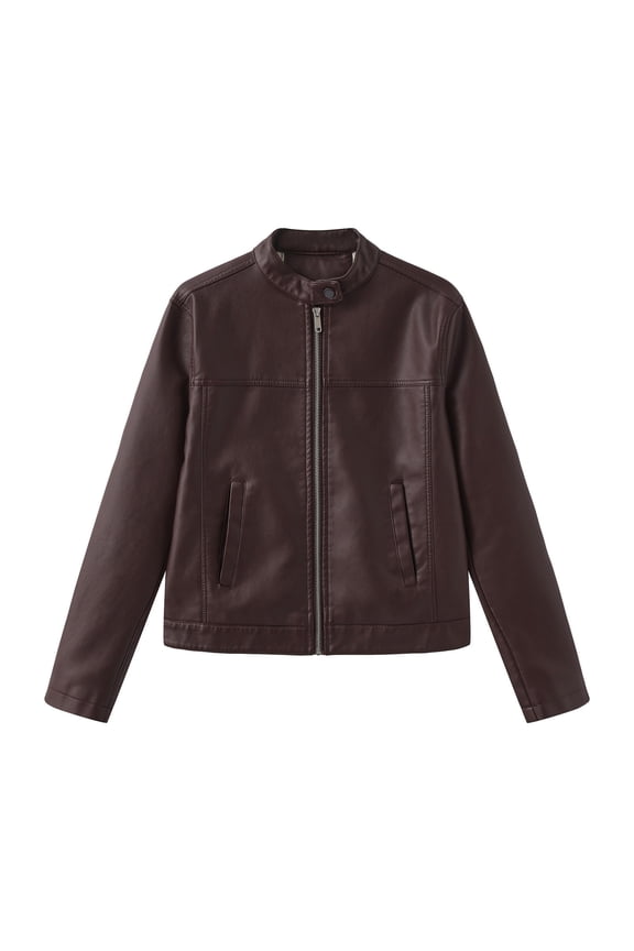 Stylish Casual Jacket Outerwear for Everyday Wear with Stand Collar—Lightweight Versatile Layering Piece for Autumn and Winter Street Style Women's Bomber Jacket Casual Coat