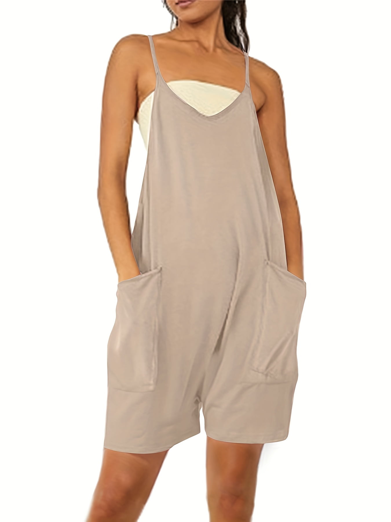 Knee length romper jumpsuit on sale