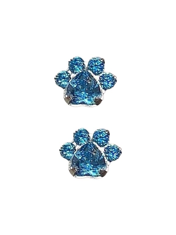 Stylish Cats Claw Ear Studs With Rhinestones Accents Sophisticated Alloy Ear Rings Jewelry Perfect For Gifting