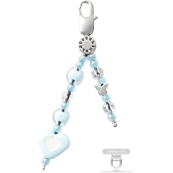 Stylish Cell Phone Charm with Mini Tether - Cute Decorative Pendant for Mobile Phones, Suitable for iPhone 15, , Backpack, Airpod, Wallet Decoration, Personalize Tech Gadgets, Devices