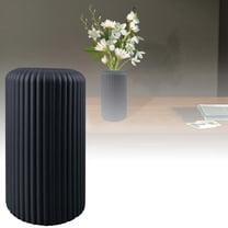 Desktop Ornament Decoration Ceramic Hydroponic Vase Transparent Flower Arrangement Stylish Lightweight Flower Set for Home and Garden