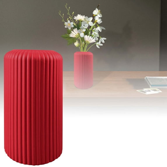 Stylish Ceramic Hydroponic Vase for Elegant Desktop Decoration - Transparent Flower Arrangement with Light Floral Set