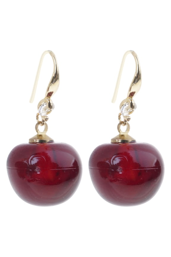 Stylish Cherry Drop Earrings Multifuntional and Sweet Accessory Cherry Pendant Earrings Perfect for Daily and Party Wear