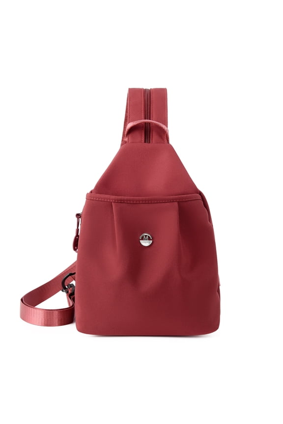 Stylish Chest Bag With Secret Compartment And Adjustable Strap Lightweight Nylon Backpack For Everyday Carry Essential