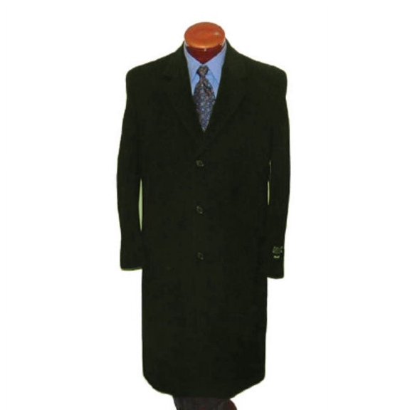 Stylish Classic Single Breasted Overcoat Fashion Business Mens Dress Coat