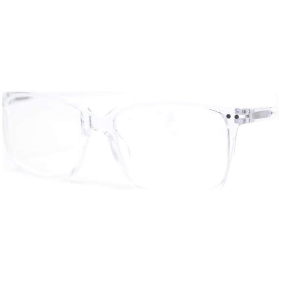 Rectangular Rim Designed Glasses Stylish Classic Thin Plastic Rectangular Horn Rim Reading Glasses Clear ...