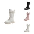 thumbnail image 1 of Stylish Classic UK Design Winter Boots, Warm Midcalf Snow Boots for Young Girls and Students, Fashionable Outdoor Footwear, 1 of 7