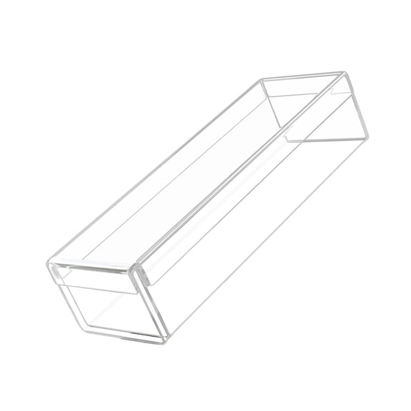 Stylish Clear Tiramisu Storage Box Acrylic Rectangular Dessert Container Ideal For Weddings Birthdays And Special Event