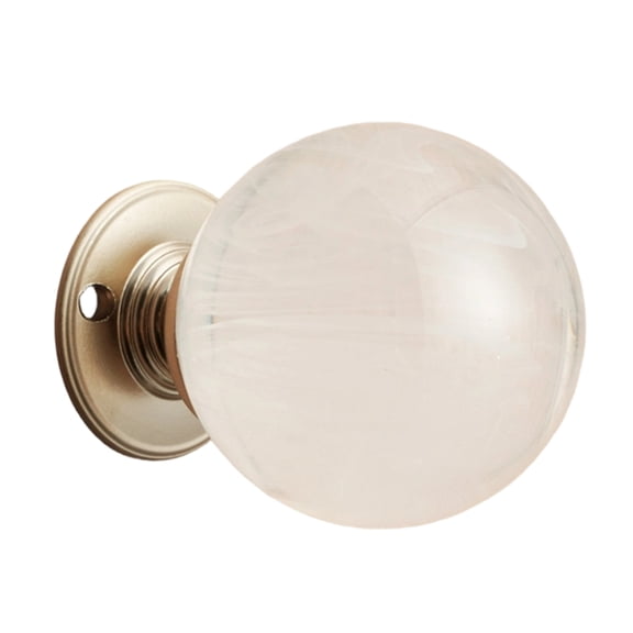 Stylish Cloud Crystal Ball Door Knob Enhances Modern Interior Aesthetics