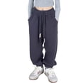 thumbnail image 1 of Stylish and Comfortable Girls Harem Pants Stretchy Casual Trousers for Toddler Kids Basic Sweatpants Oversized Sweatpants Basic Comfortable Pants Crewneck Casual Trousers, 1 of 2