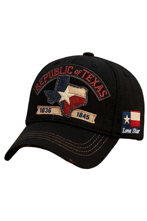 Stylish Contrast Stitching Baseball Hat Breathable Mesh Adjustable Closure Embroidered Unisex Outdoor Sun Hat