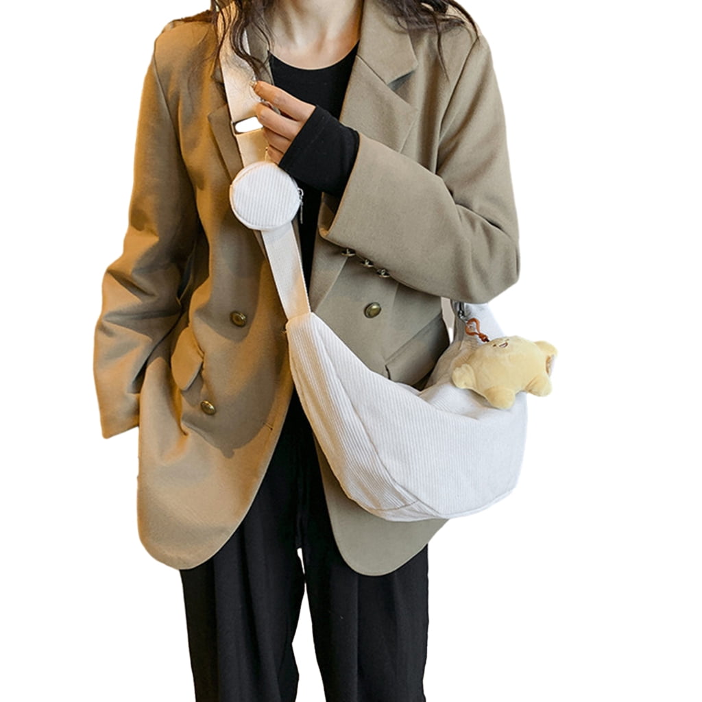 Corduroy Shoulder Bag for Women main image 1
