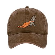 Stylish Cotton Baseball Hat Feature Lovely Monkey Embroidery Perfect Sports Hat For Men Women And Kids