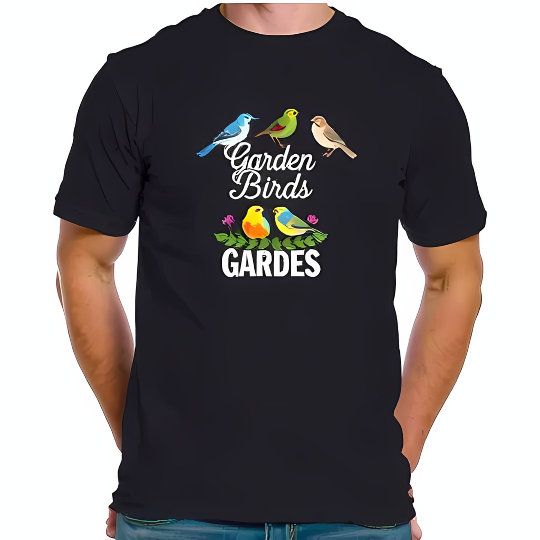 T-shirt Homme Gildan 'Advice From A Bluebird' - Coton Blanc, Tailles S à 2XL, Neuf Avec Étiquettes