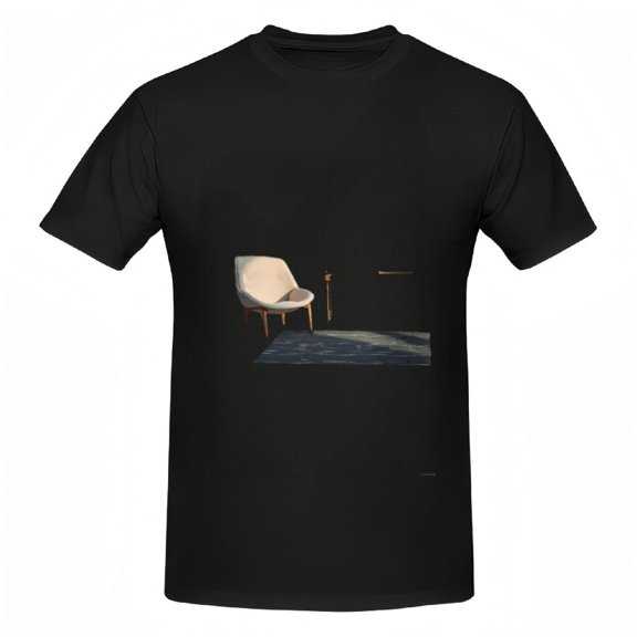 Stylish Cotton Short Sleeve T-Shirts for Men & Women - Minimalist Patterns Clean Lines Modern Tee Tops for Everyday Wear