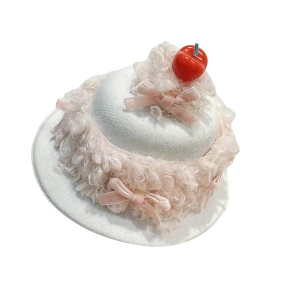 Stylish Cream Cake Birthday Hair Clip Novelty Hair Accessories Hairpin for Themed Parties and Special Occasion