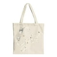thumbnail image 1 of Stylish Cream Canvas Tote Bag with ' Got ' Design - Multifunctional Reusable Shopping Bag for Parties Travel & Everyday Use, 1 of 6