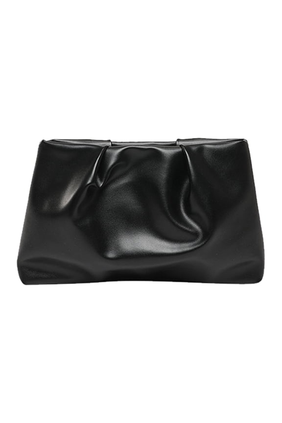 Stylish Crinkle Evening Bag Cloud Like Texture Casual Carry Fashion Handbag