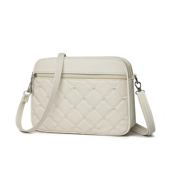 Stylish Crossbody Bag with Soft & Comfortable PU Material, Large Capacity for Shopping, Travel, Work