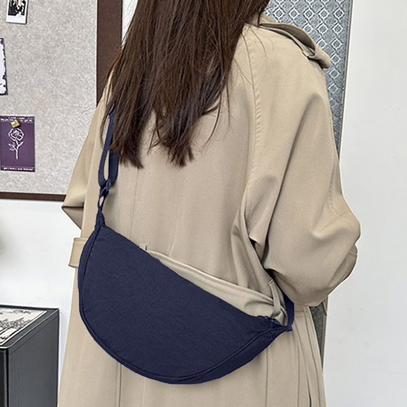 Stylish Crossbody Casual Shoulder Purse Versatile Moon Design For Daily Use And Commuting
