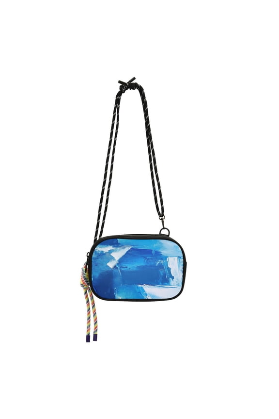 Stylish Crossbody Phone Bag Purse Handbags Adjustable Strap, Compact Design for Essentials An Acrylic on Canvas Painting