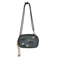 thumbnail image 1 of Stylish Crossbody Phone Bag Purse Handbags Adjustable Strap, Compact Design for Essentials Brown-blue Butterfly Pattern, 1 of 7