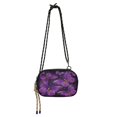 thumbnail image 1 of Stylish Crossbody Phone Bag Purse Handbags Adjustable Strap, Compact Design for Essentials Glowing Purple Butterfly, 1 of 7
