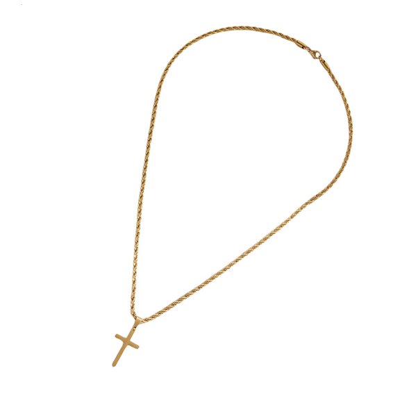 Stylish Crosses Pendant Necklace for Men and Women Minimalist Designs Vibranting Color Sturdy Alloy Materials Jewelry