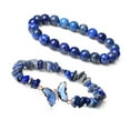 thumbnail image 1 of Stylish Crystal Beaded for Women with Natural Gemstones and Butterfly Accent Creative Wristband Jewelry, 1 of 8