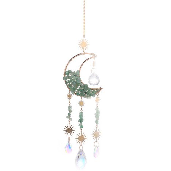 Stylish Crystal Pendant Sun Catchers Stone Pendants Crafted with Care and Precisions Art Background Wall Decorations